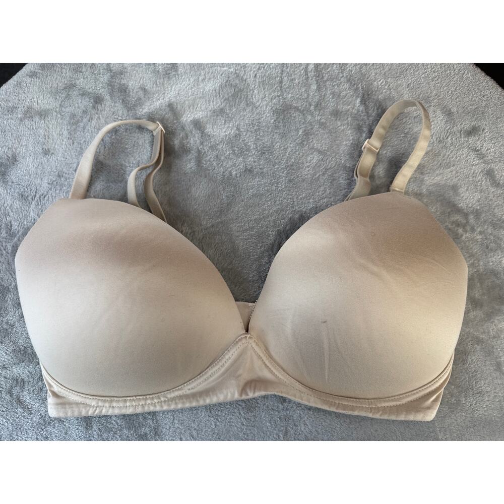 Victoria's Secret No‎ Wire Nursing Bra Body by Victoria Nude Size 34DDD